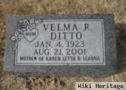 Velma Ruth Hardisty Ditto