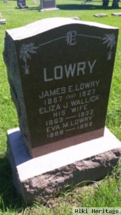 Eliza J Wallick Lowry