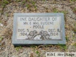 Infant Daughter Poole