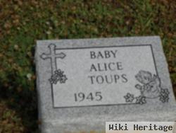 Baby Alice Toups