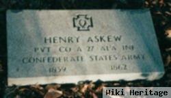 Pvt Henry Askew