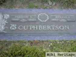 Preston A. Cuthbertson