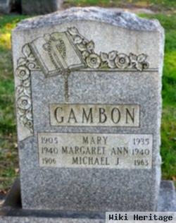 Margaret Ann Gambon