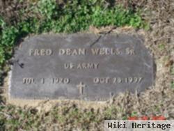 Fred Dean Wells, Sr