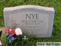 Don Clayton Nye