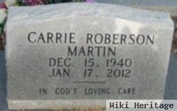 Carrie Elizabeth Roberson Martin