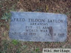 Fred Tildon Saylor