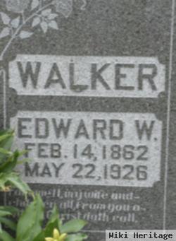 Edward W Walker