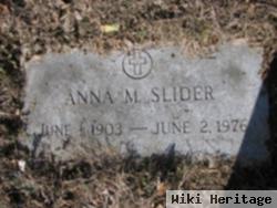 Anna M Slider