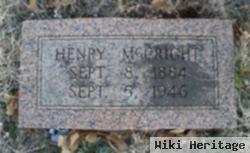 Henry Thomas Mccright