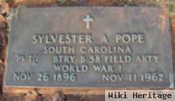 Pvt Sylvester A. Pope