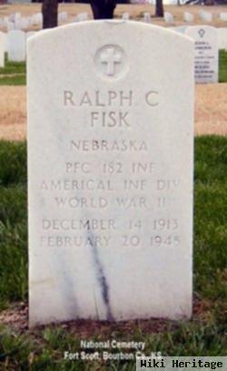 Pfc Ralph C Fisk