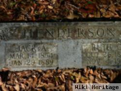 Jack A. Henderson