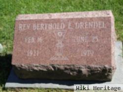 Rev Berthold E. Drendel