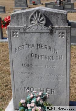 Bertha Irene Herrin Opferkuch