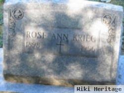 Rose Ann Krieg