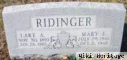 Mary E Ridinger