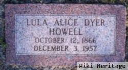 Mrs Julia Alice "lula" Dyer Howell