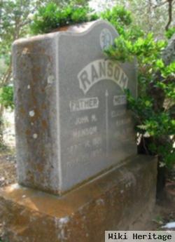 Elizabeth O. Ransom, Moore