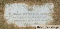 Thomas Jefferson Lemley