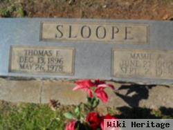 Mamie Jane Adams Sloope