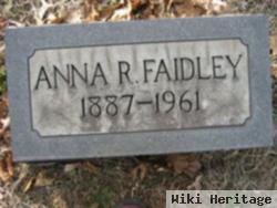 Anna Florence Riddlebarger Faidley