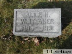 Alice H. Heller Whittaker