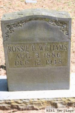 Rossie Belle Williams Williams