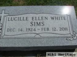 Lucille Ellen Baker White Sims