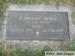 Pvt Claude Dwight Benge