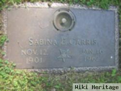 Sabina E. Storey Garris