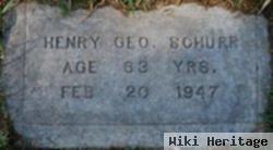 Henry George Schurr