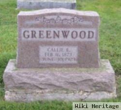 Callie E. Greenwood