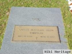 Ouida Matilda Deen Simpson