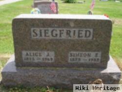 Alice J. Dixon Siegfried