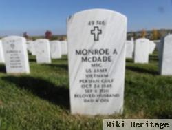 Monroe A Mcdade