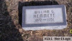 William G Hemmett