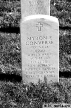 Myron E Converse