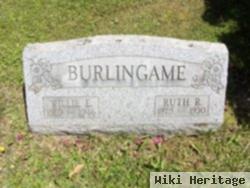 Ruth R Snapp Burlingame