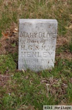 Mary Olive Henley