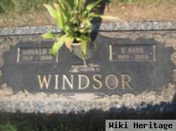 Donald L Windsor