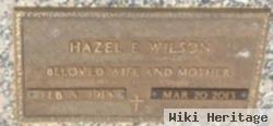 Hazel E. Wilson