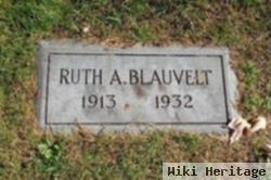 Ruth A Blauvelt