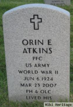 Orin E Atkins