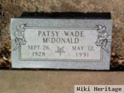 Patsy Wade Mcdonald