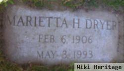 Marietta H Dryer