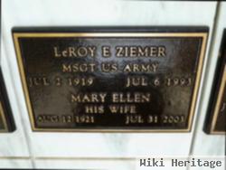 Leroy E. Ziemer