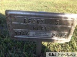 Becky Faye Gales High