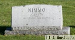 John J Nimmo, Jr