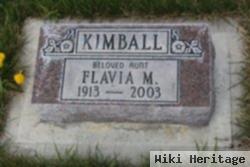 Flavia M. Kimball